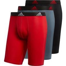 Adidas Red Men's Underwear Adidas Performance Boxer Briefs Pairs Oxide Mens