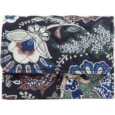 Vera Bradley Women s Recycled Cotton RFID Compact Wallet Java