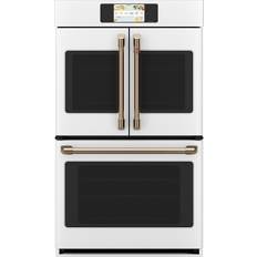 Ovens Cafe Smart Double French-Door Convection Self Cleaning White