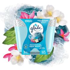 Scented Candles Glade Aqua Waves, Fragrance Essential Oils, Air Freshener