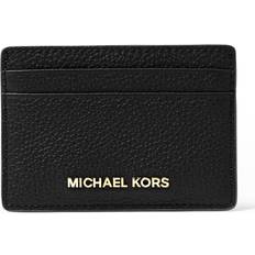 Michael Kors Card Cases Michael Kors Pebbled Leather Card Case - Black