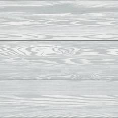 Wallpapers RoomMates Raised Shiplap Peel & Stick Wallpaper, Grey