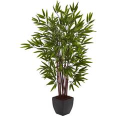 Nearly Natural 4 ft. Bamboo Silk Artificial Plant
