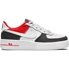 Nike Air Force 1 LV8 White/Midnight Navy/Chile Red Grade School