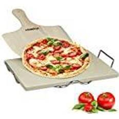 Backsteine Relaxdays Pizzasten Tjock ugnsbakning HxBxD: Backstein