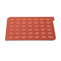 Silikomart Hjärtan Macarons Baking Mat