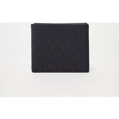 Calvin Klein Monogram Logo Trifold Wallet in Brown