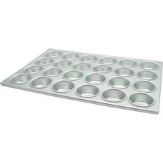 Winco 24-Cup Non-stick Mini-Muffin and Mini-Cupcake Pan, Tin Plated