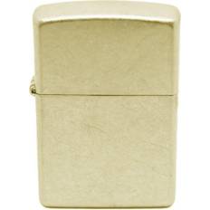 Zippo Armor Pocket Lighter, Tumbled Brass