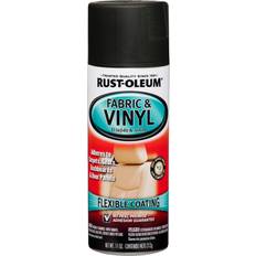 Flat black spray paint Rust-Oleum 248919 Automotive Enamel Fabric & Vinyl Spray Wood Paint Black