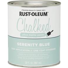 Rust-Oleum Chalked Ultra Matt 30oz Wall Paint Serenity Blue