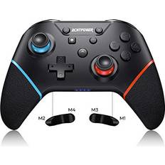 Switch Pro Controller for Nintendo Switch/Switch Lite/OLED/Android/iOS/PC,  Wireless Switch Controller with 4 Programmable Buttons, Dual Vibration