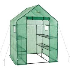 Ogrow 2 Tier 8 Shelf Portable Large In Garden Greenhouse