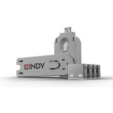 Datalåser Lindy USB Port Locks blocker key C