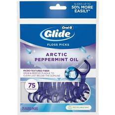 Oral-B Flosser Picks Oral-B Glide Floss Picks Arctic Peppermint Oil 75-pack