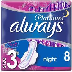 Always Menstruationsschutz Always Platinum Pads Night Size 3 Wings