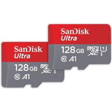 SanDisk 128 GB - microSDXC Memory Cards SanDisk Ultra microSDXC UHSI Class 10 U1 140MBs 128GB