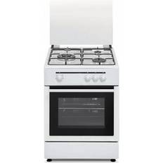 Gasbacköfen Herde Vitrokitchen CB5530BB Weiß