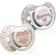 Lovi Kinder- & Babyzubehör Lovi I Love dummy 6-18m 2 pc