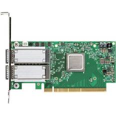 Nvidia Mellanox ConnectX-5 Single/Dual-Port Adapter supporting 100Gb/s with VPI (MCX556A-EDAT) Multicolor