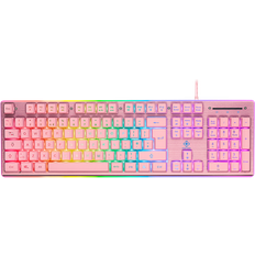 Tastaturer Deltaco PINK LINE