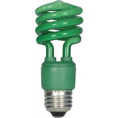 Satco 07272 13T2/Green S7272 Colored Compact Fluorescent Light Bulb