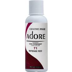 Red hair dye Adore Semi-Permanent Haircolor #071 Intense Red 4