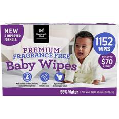 Member's Mark Premium Fragrance Free Baby Wipes 1152pcs
