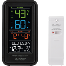 La Crosse 724-1409 Digital Rain Gauge with Indoor Temperature