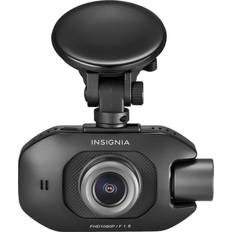 Dash cam rear and front Insignia Front and Rear-Facing Camera Dash Cam Black
