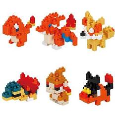 Pokémon Play Set Pokémon Nanoblock Type Fire Set 1, Nanoblock mininano Series