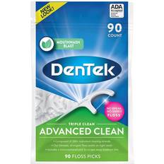 DenTek Triple Clean Advanced Clean Floss Picks No Break