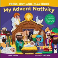 Advent Calendars My Advent Nativity Press-Out-And-Play Book by Tama Fortner (Board Book)