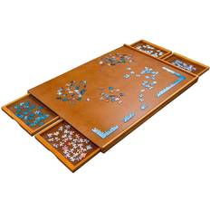 Jigsaw Puzzles Jumbl Puzzle Board 23"x31" Wooden Table