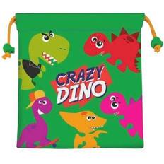 Kinder Sportbeutel School Bag Crazy Dino Polyester 22 Cm