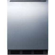 Black Integrated Refrigerators Summit CT663BKBIHHADA 24 Wide 5.1 Compact Black