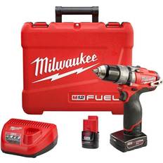Milwaukee Hammer Drills Milwaukee M12 12V FUEL 1/2" Hammer Drill/Driver Kit