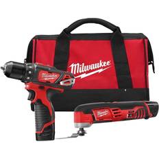 Screwdrivers Milwaukee M12 12V 8-Tool Cordless Combo Kit