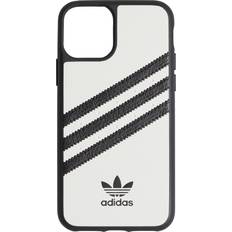 Adidas phone case Adidas Phone Case Compatible with iPhone 11 Pro Case, Originals Moulded TPU Three Stripes Protective Phone Cover, White and Black