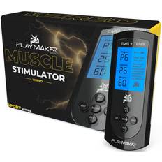 TENS PlayMakar Sport Muscle Stimulator, Black