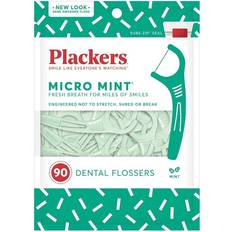 Dental Floss & Dental Sticks Plackers Micro Mint Freshens Breath, Dental Mint, 270 Count