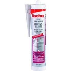 Dichtmittel, Chemikalien & Spachtelmasse Fischer Sanitary silicone DSSA SW