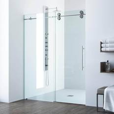 Sliding glass shower doors Vigo Elan Frameless Sliding Shower