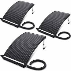 Heizung Solar Pool Heating Panel 3Pcs Set Anthracite 110x69x14cm