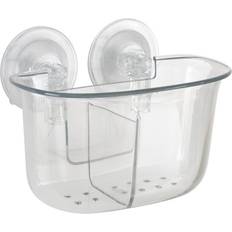 Shower Caddies Bath Bliss Clear Power Lock Suction Organizer