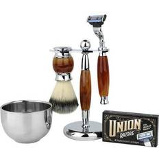 Shaving Sets Union Razor Union Razor Gift Set Tiger Eye
