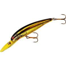 Bomber Lures Mullet Slow-Sinking Twitch/Walking Saltwater Fishing Lure -  Excellent for Speckled Trout, Redfish, Stripers and More, 3 1/2 Inch, 5/8
