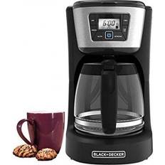 BLACK+DECKER 12-Cup* Programmable Coffeemaker, White, CM1160W