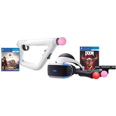 Vr headset deals and controllers ps4