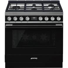 Smeg Gas Ranges Smeg 36" Portofino Dual Fuel Range